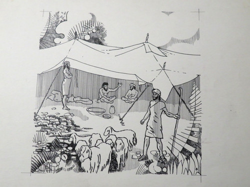 French school drawing ink - school,