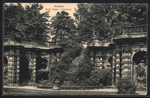 Carte postale dresde chenil - carte,