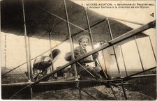 PC AVIATION PILOT DAILLENS BIPLANE NEVERS (a67849)