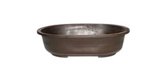 16.75" Brown Mica Bonsai Pot