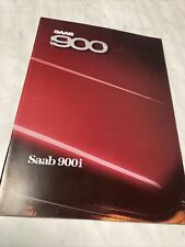 Saab 900i 1987 catalogue brochure prospectus dépliant publicité 900 i automobile