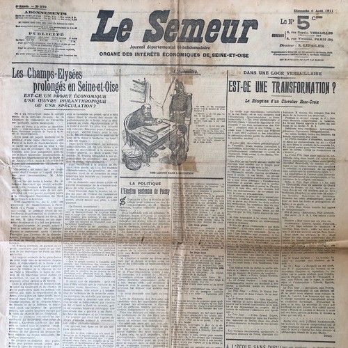 Journal semeur août 1911 - journal,