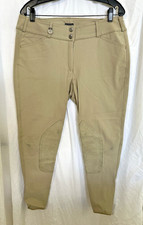 PIKEUR Ciara Tan Knee Patch Breeches 46 34 R Riding Pants