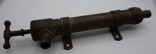 Pompe eau laiton - pompe, ancien
