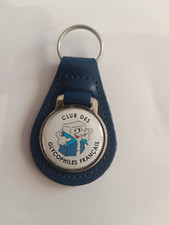 Vintage CLUB DES GLYCOPHILES FRANCAIS Sugar Paper Keychain Leather Keychain