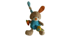 Doudou peluche �veil lapin