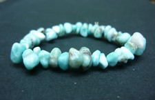 Bracelet de perles Larimar en