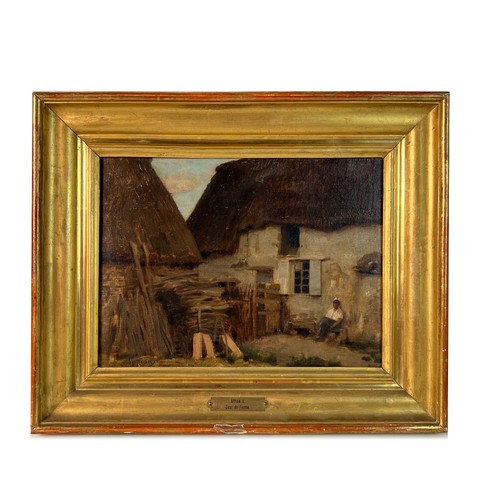 Tableau huile sur - tableau,