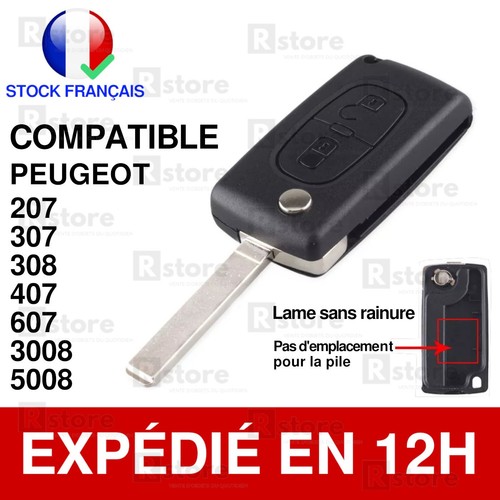 Coque clé plip boitier - coque,