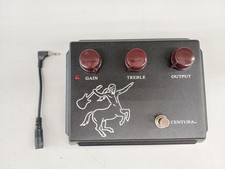 Pédale d'effets guitare Ceriatone Centura noire avec image Overdrive