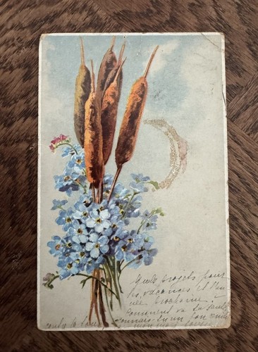 Carte postale motif floral - postale,
