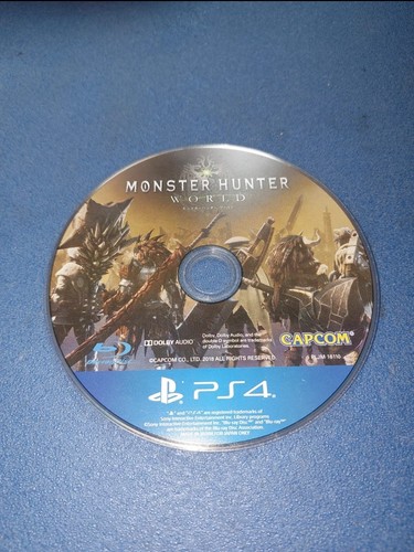 Monster hunter world - monster, ps4