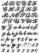 POCHOIR PLASTIQUE 26*18cm 