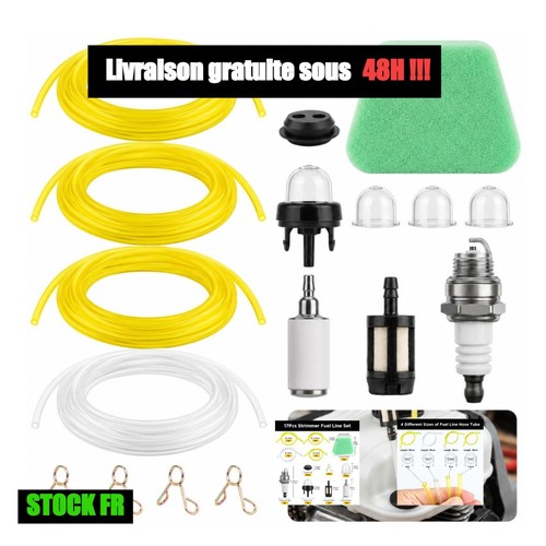 Kit durites carburant tondeuse