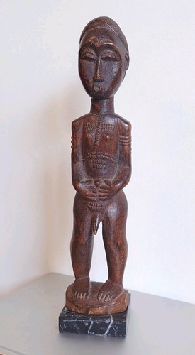 Ancienne statue baoulé - ancienne,