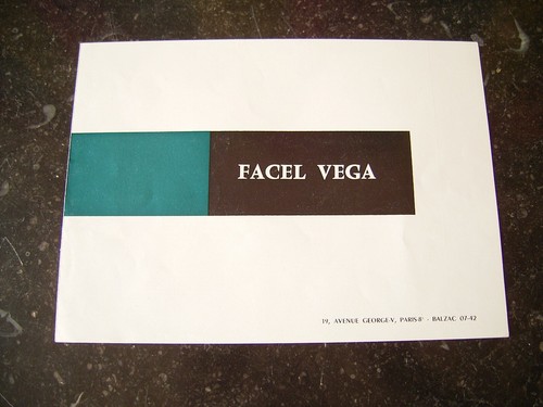 Catalogue facel vega - catalogue, et