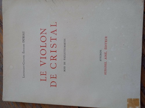 Violon cristal du - le,