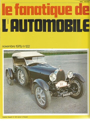 Fana automobile n 122 - fana, l'automobile