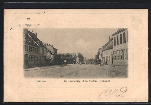 Cpa chimay faubourg - le,