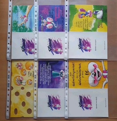 Diddl lot folded cards - diddl, of