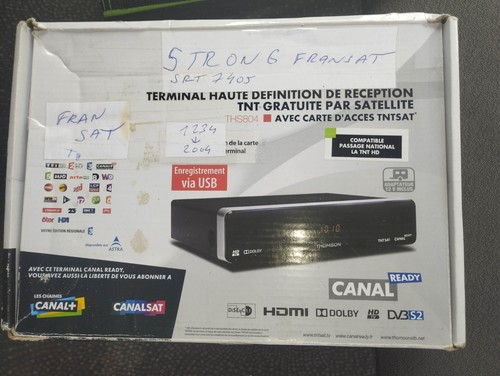Récepteur décodeur satellite - récepteur,