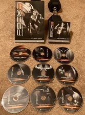 P90X3 Extreme Fitness Accelerated 9 Dvd Workout Set + Guide Beachbody