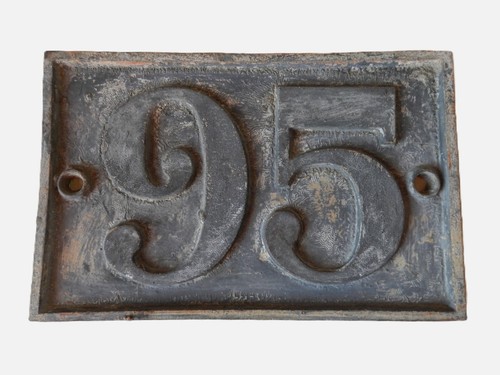 Ancienne plaque rue - ancienne,