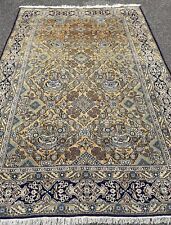 Antique carpet 255x185cm Persian Qum carpet carpet rugs matte carpet