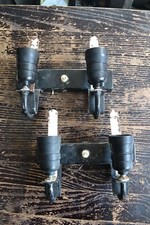 2 Appliques vintage Louis Kalff scandinave années 50