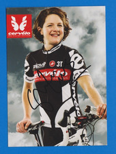 CYCLISME carte cycliste SHARON LAWS  équipe CERVELO Signée