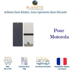 Original Ecran LCD Tactile Pulled (PIEC) Noir Pour Motorola Razr 40 Ultra