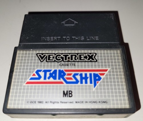 Vectrex star ship mb - ship,