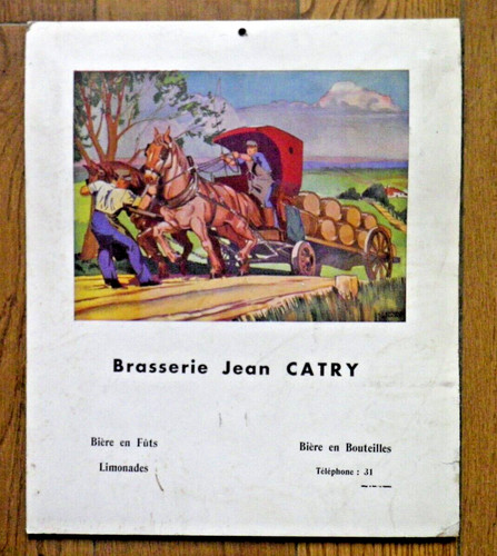 Ancienne affiche publicitaire