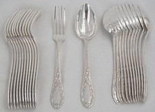 12 couverts à entremets