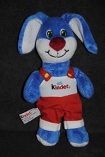 🍀Doudou Lapin KINDER Bleu