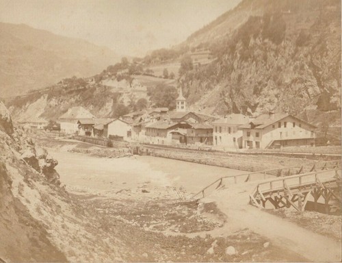 Ancienne photographie salins - ancienne,