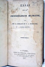 LIVRE ANCIEN ESSAI SUR LA