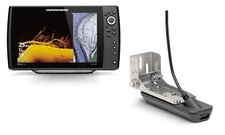 Humminbird Sondeur Échosondeur Helix 12 Gazouiller Méga Di +GPS G4N Avec Donneur