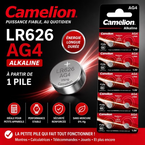 Pile bouton lr626 sr626sw - bouton,