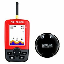 Détecteur De Poissons Portable 35M Avec Capteur Sonar De 100M Écho Sondeur NEUF