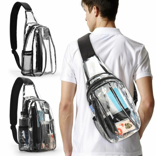Clear pvc sling - clear,