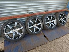 Advan Model T6 5x114.3 18x8 ET38 18x9 ET45 with Tyres