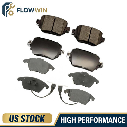 Front rear brake pads for - &,