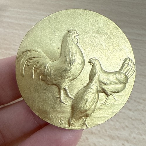 Médaille ancienne coq - médaille,