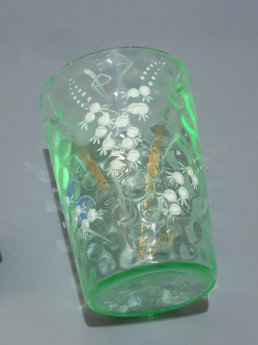 Verre gobelet - verre, ouraline