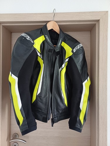 Blouson cuir homme moto - cuir,