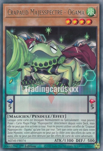 Crapaud majesspectre - yu-gi-oh!,