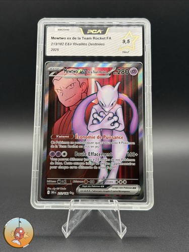 Carte gradée pca9 mewtwo ex - carte,