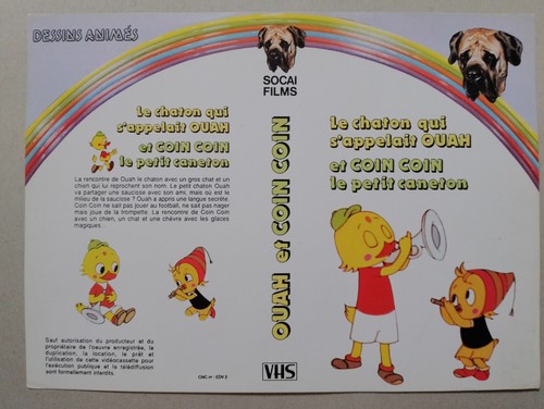 Jaquette vhs chaton qui - jaquette, le