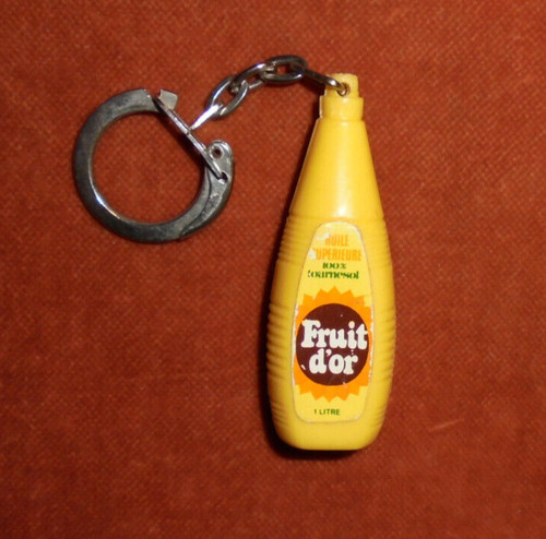 Porte clés bouteille huile - porte-clés,